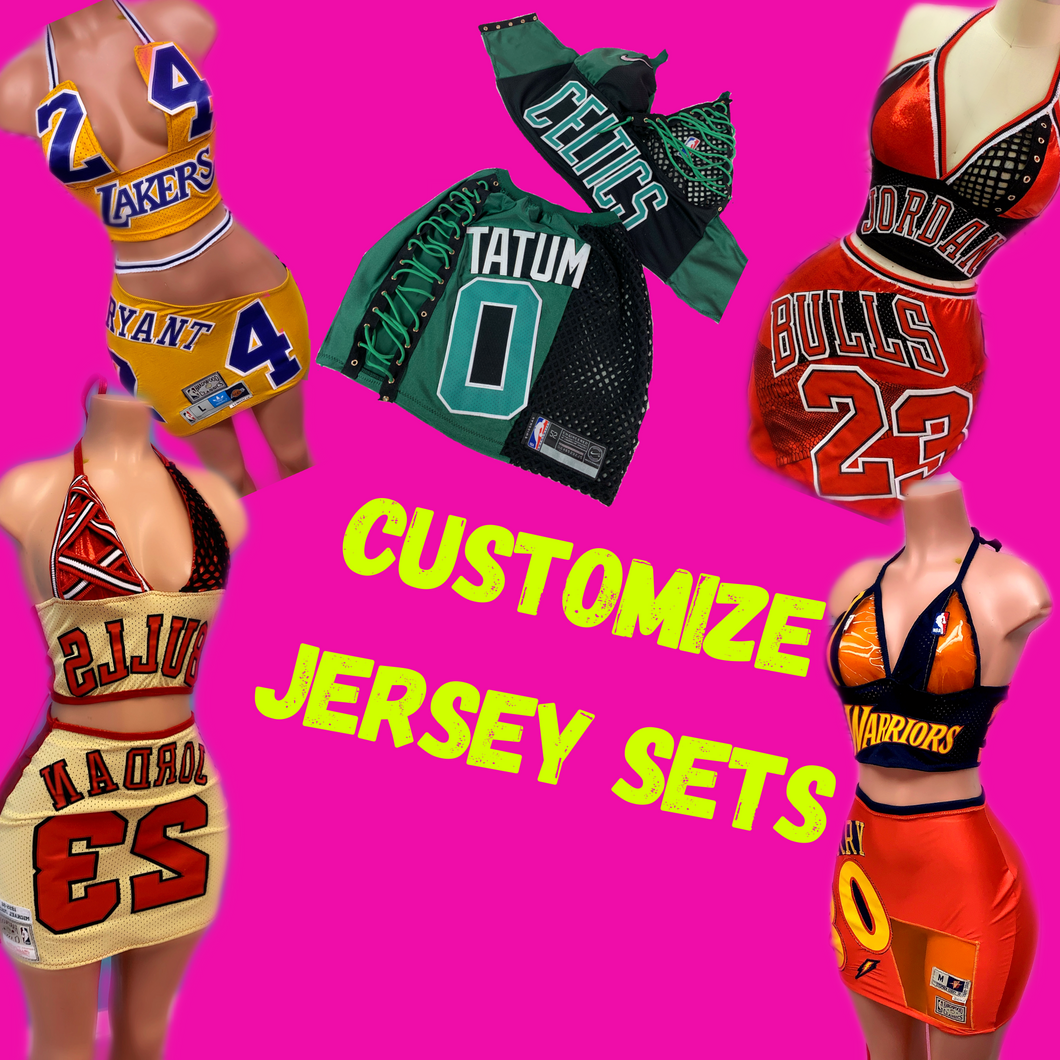 Customize Jersey sets  PREORDER!!!